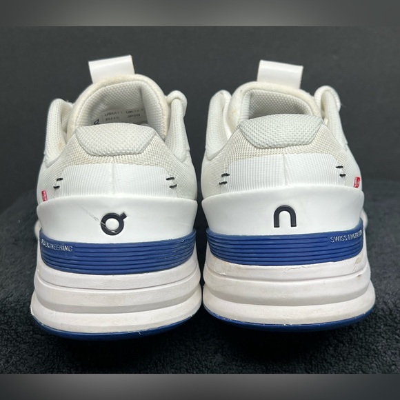 On THE ROGER Pro White Indigo Blue Tennis Shoes 48.98721 Men’s Size 11 - Picture 7 of 11
